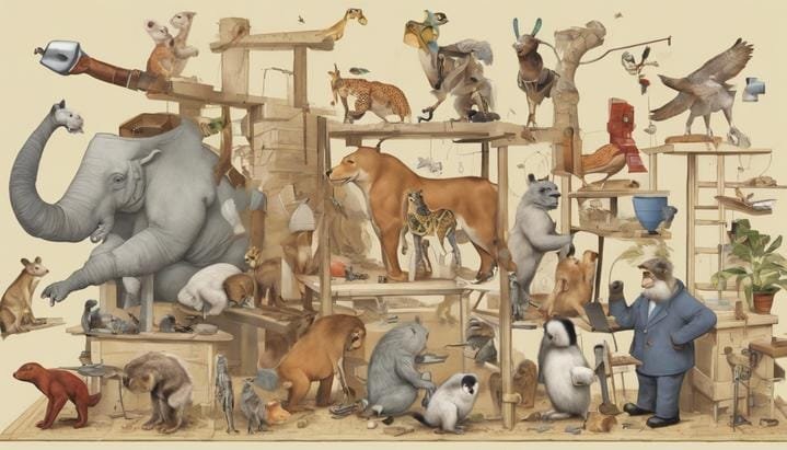 ¿Qué pasaría si los animales fueran tan inteligentes como los humanos?