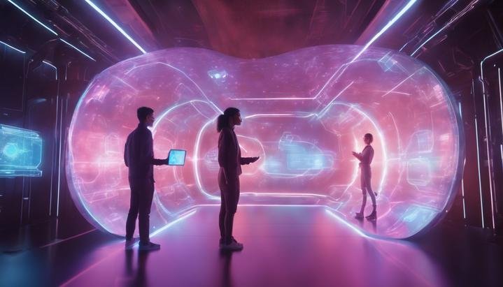 ¿Qué pasaría si pudiéramos comunicarnos a través de hologramas sin dispositivos?