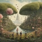 ¿Qué pasaría si los humanos fueran 100 veces más pequeños?