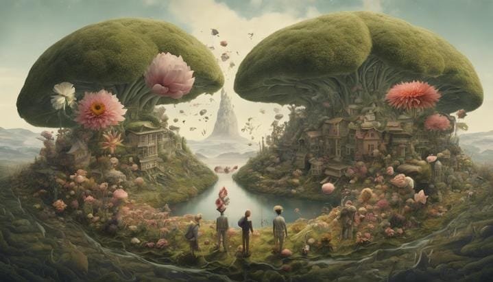 ¿Qué pasaría si los humanos fueran 100 veces más pequeños?