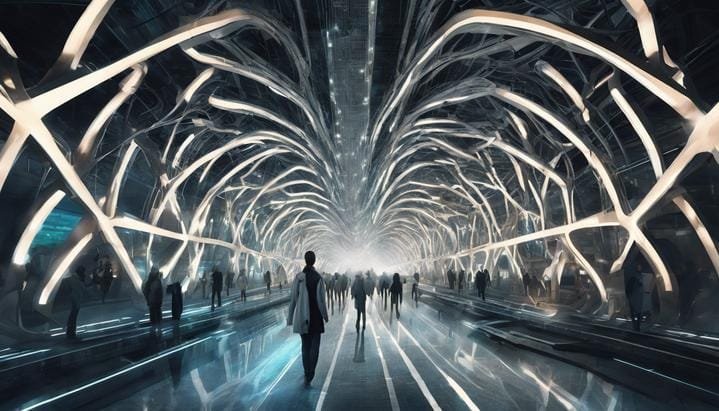 ¿Qué pasaría si las ciudades estuvieran conectadas por túneles subterráneos?