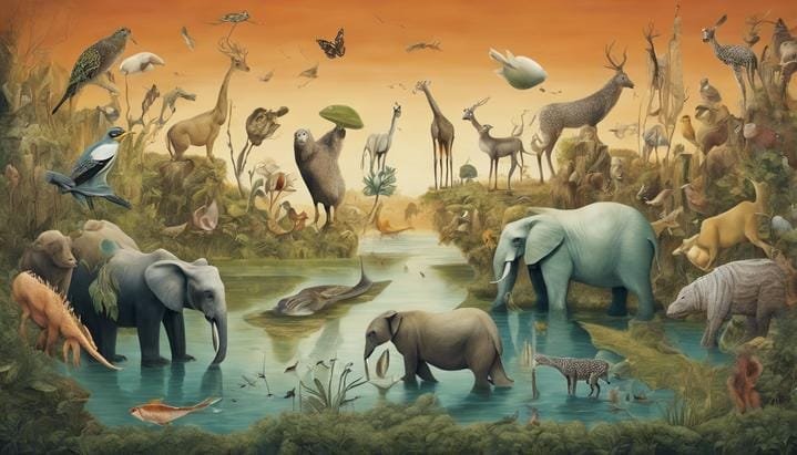 ¿Qué pasaría si los animales cambiaran de hábitat?