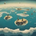 ¿Qué pasaría si los continentes flotaran sobre los océanos?