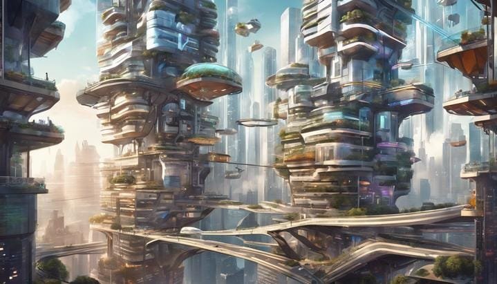 ¿Qué pasaría si las ciudades estuvieran organizadas en niveles verticales?