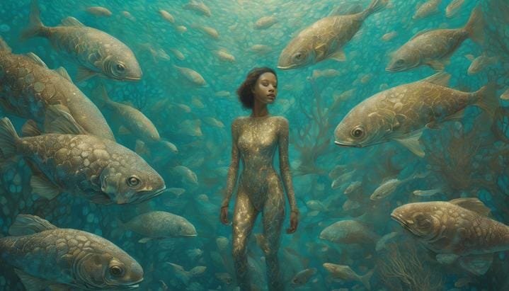 ¿Qué pasaría si los humanos tuvieran escamas en lugar de piel?