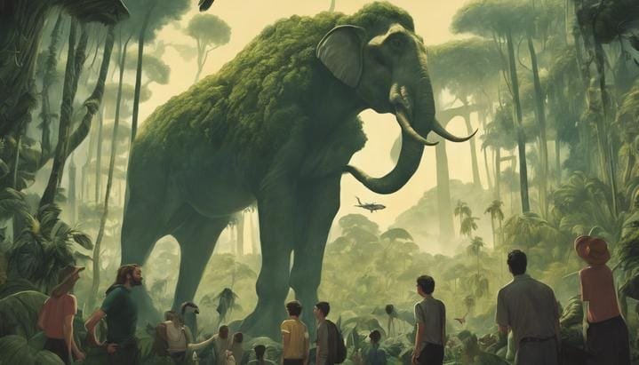 ¿Qué pasaría si los animales fueran más grandes que los humanos?