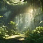 ¿Qué pasaría si las plantas pudieran emitir luz?