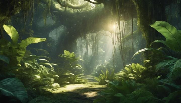 ¿Qué pasaría si las plantas pudieran emitir luz?