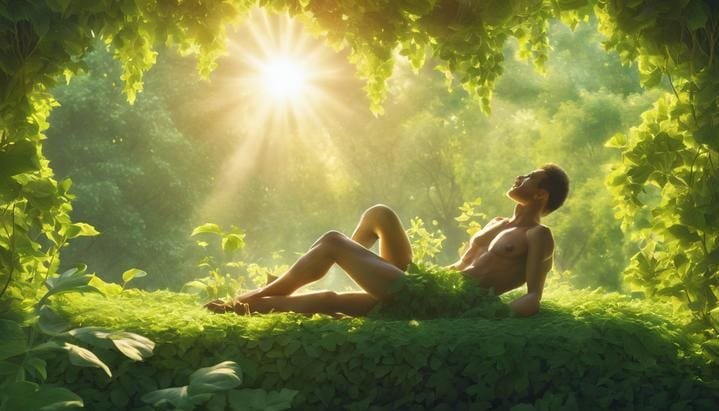 ¿Qué pasaría si los humanos pudieran comer luz solar?