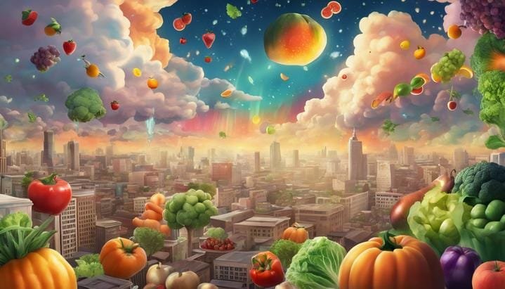 ¿Qué pasaría si las nubes pudieran producir alimentos?