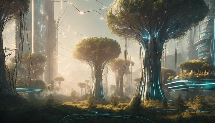 ¿Qué pasaría si los árboles produjeran electricidad?