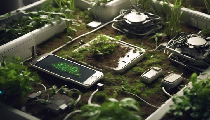 ¿Qué pasaría si los dispositivos electrónicos fueran biodegradables?