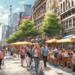 ¿Qué pasaría si las ciudades estuvieran diseñadas solo para peatones?