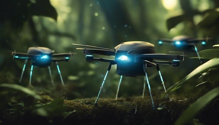 ¿Qué pasaría si los drones fueran del tamaño de insectos?