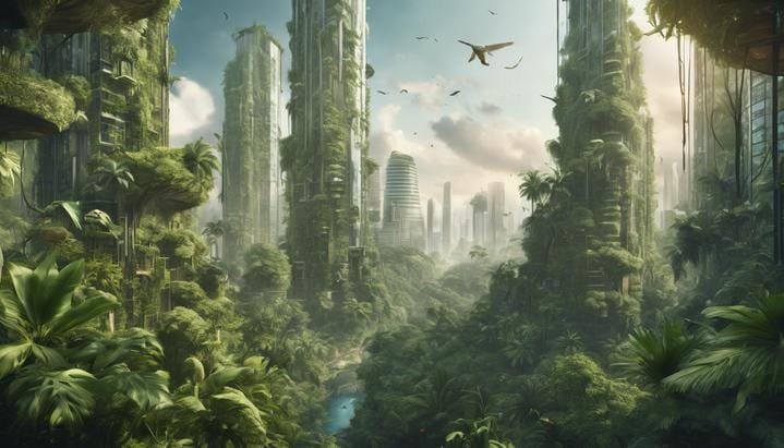 ¿Qué pasaría si el planeta estuviera completamente cubierto de bosques?