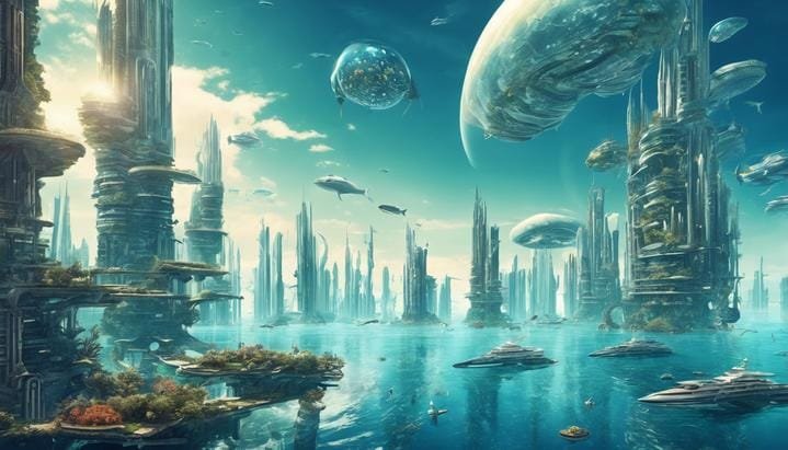 ¿Qué pasaría si el planeta estuviera cubierto completamente de agua?