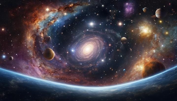 ¿Qué pasaría si pudiéramos ver el universo completo desde la Tierra?