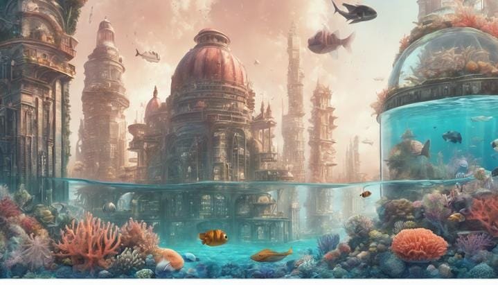 ¿Qué pasaría si las ciudades estuvieran bajo el agua?