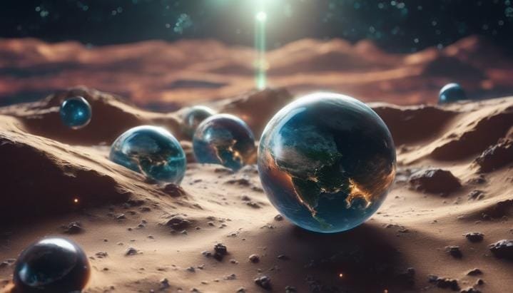 ¿Qué pasaría si la Tierra se dividiera en múltiples planetas?