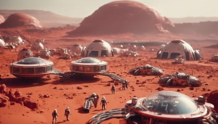 ¿Qué pasaría si fueras la primera persona en Marte?