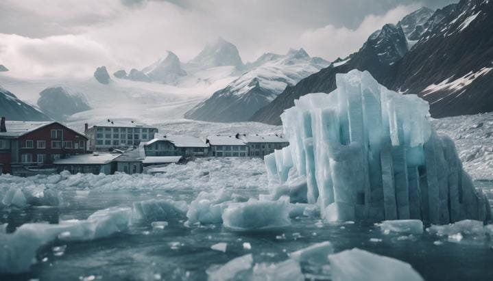 ¿Qué pasaría si los glaciares avanzaran sobre las ciudades?
