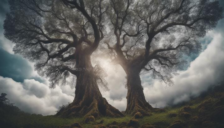 ¿Qué pasaría si los árboles crecieran hasta el cielo?