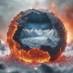 ¿Qué pasaría si el núcleo de la Tierra se convirtiera en hielo?
