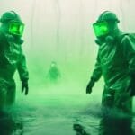 ¿Qué pasaría si cayeras en una piscina de combustible nuclear gastado?