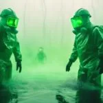 ¿Qué pasaría si cayeras en una piscina de combustible nuclear gastado?