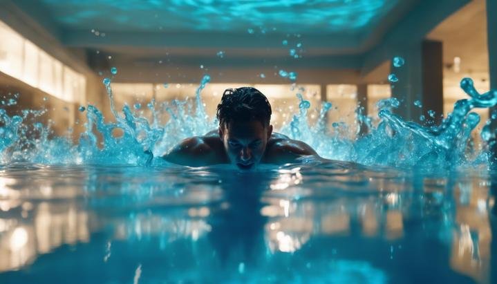 ¿Qué pasaría si saltaras a una piscina de gel antibacterial?
