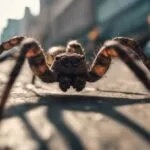 ¿Qué pasaría si las arañas fueran del tamaño de los humanos?