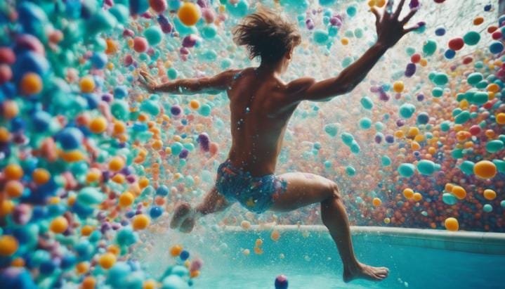 ¿Qué pasaría si saltas a una piscina llena de jugo gástrico?