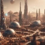 ¿Qué pasaría si construyéramos una ciudad en Marte?