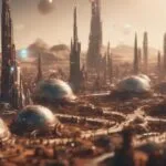 ¿Qué pasaría si construyéramos una ciudad en Marte?