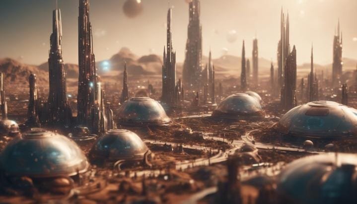 ¿Qué pasaría si construyéramos una ciudad en Marte?