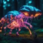 ¿Qué pasaría si los animales fueran bioluminiscentes?