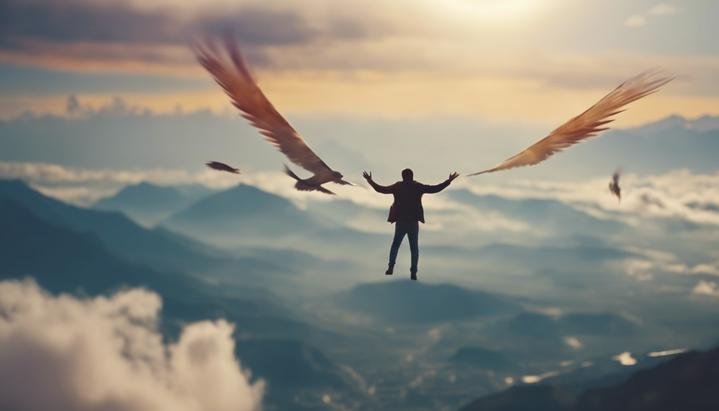 ¿Qué pasaría si los humanos pudieran volar como los pájaros?