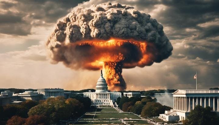 ¿Qué pasaría si una bomba nuclear explotara en Washington D.C.?