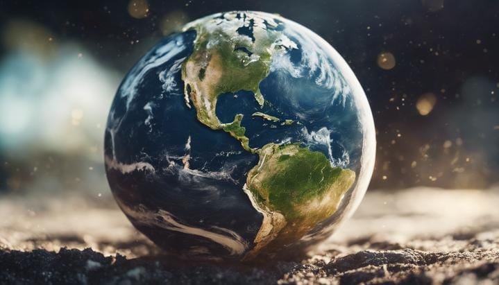 ¿Qué pasaría si la Tierra se expandiera lentamente?