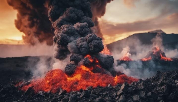 ¿Qué pasaría si arrojáramos nuestra basura a los volcanes?